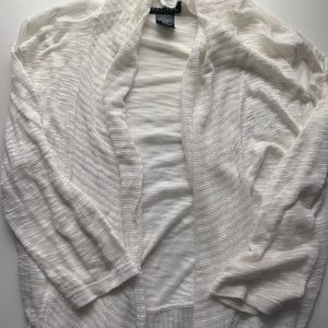 Cream Colored Flowy Soft Cardigan